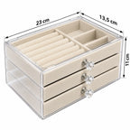 JewelBox – Organizador de Joyas con 3 Cajones