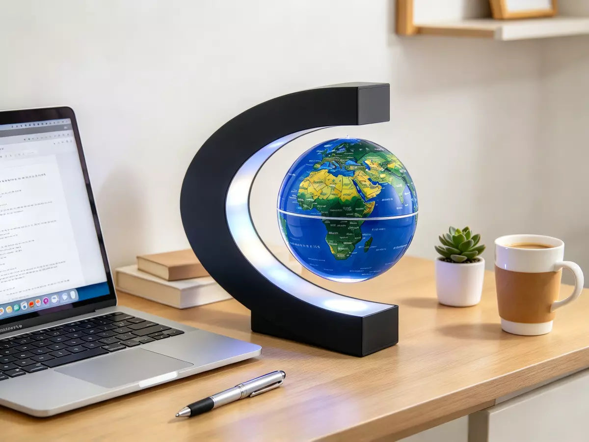 LumiGlobe – Globo Terráqueo Magnético con Luz LED