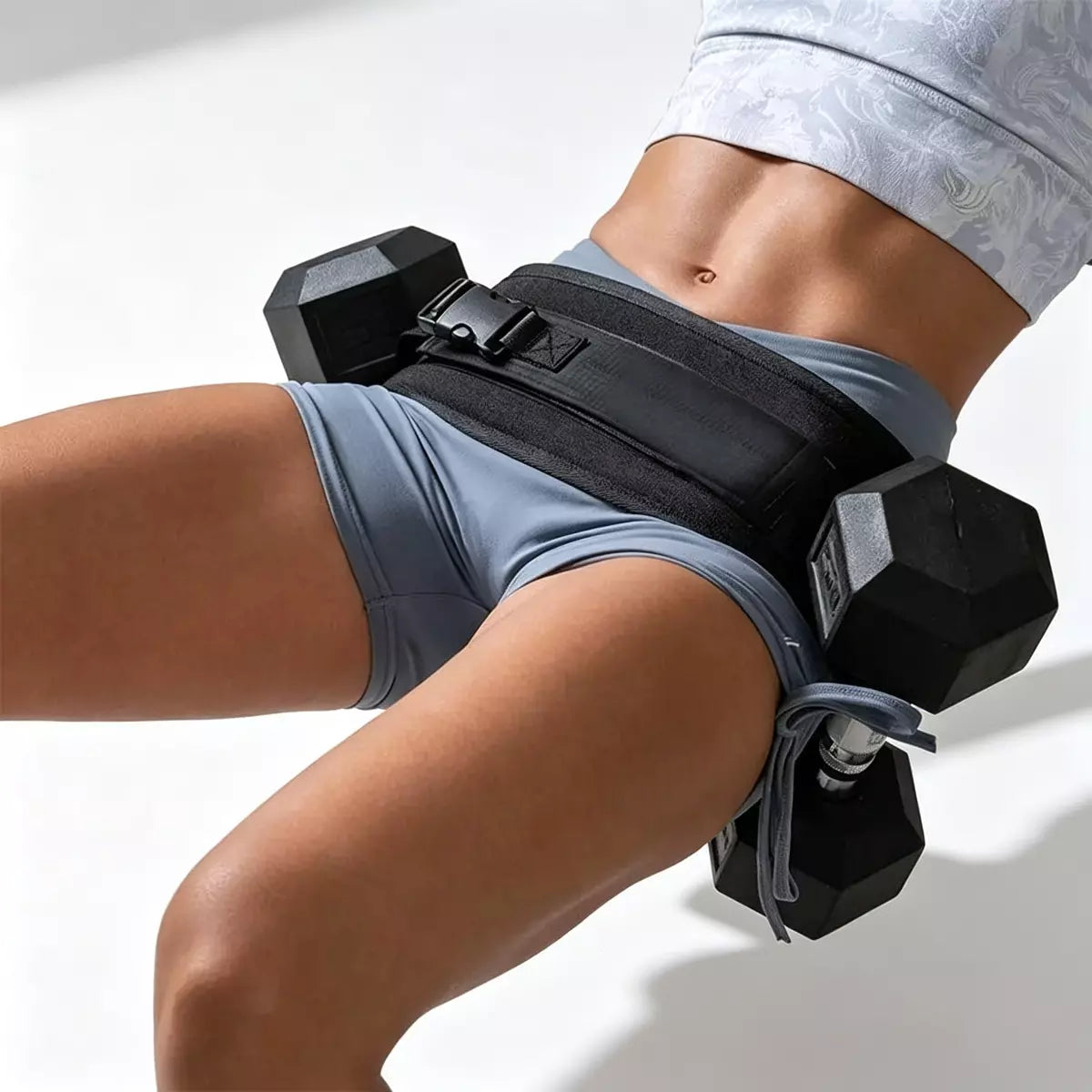 WeightFit – Cinturón Ajustable para Entrenamiento con Peso