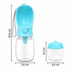 PetGo – Botella Portátil de Agua y Comida para Perros y Gatos