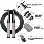 SpeedFit – Comba de Velocidad Ajustable para Entrenamiento