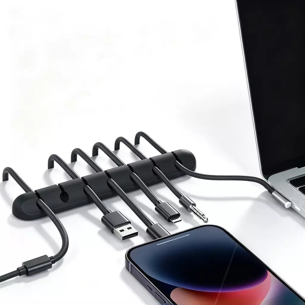 CableFix – Clips Organizadores de Cables Adhesivos