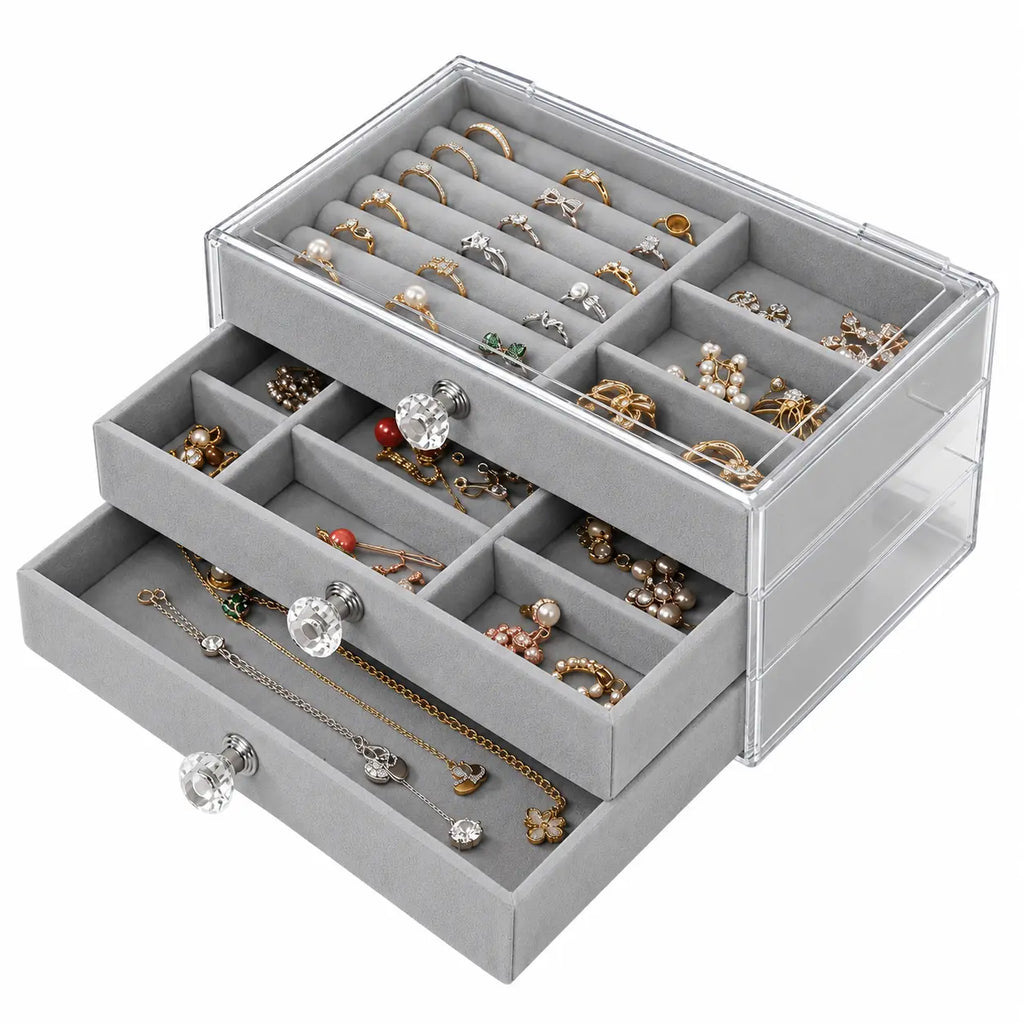 JewelBox – Organizador de Joyas con 3 Cajones
