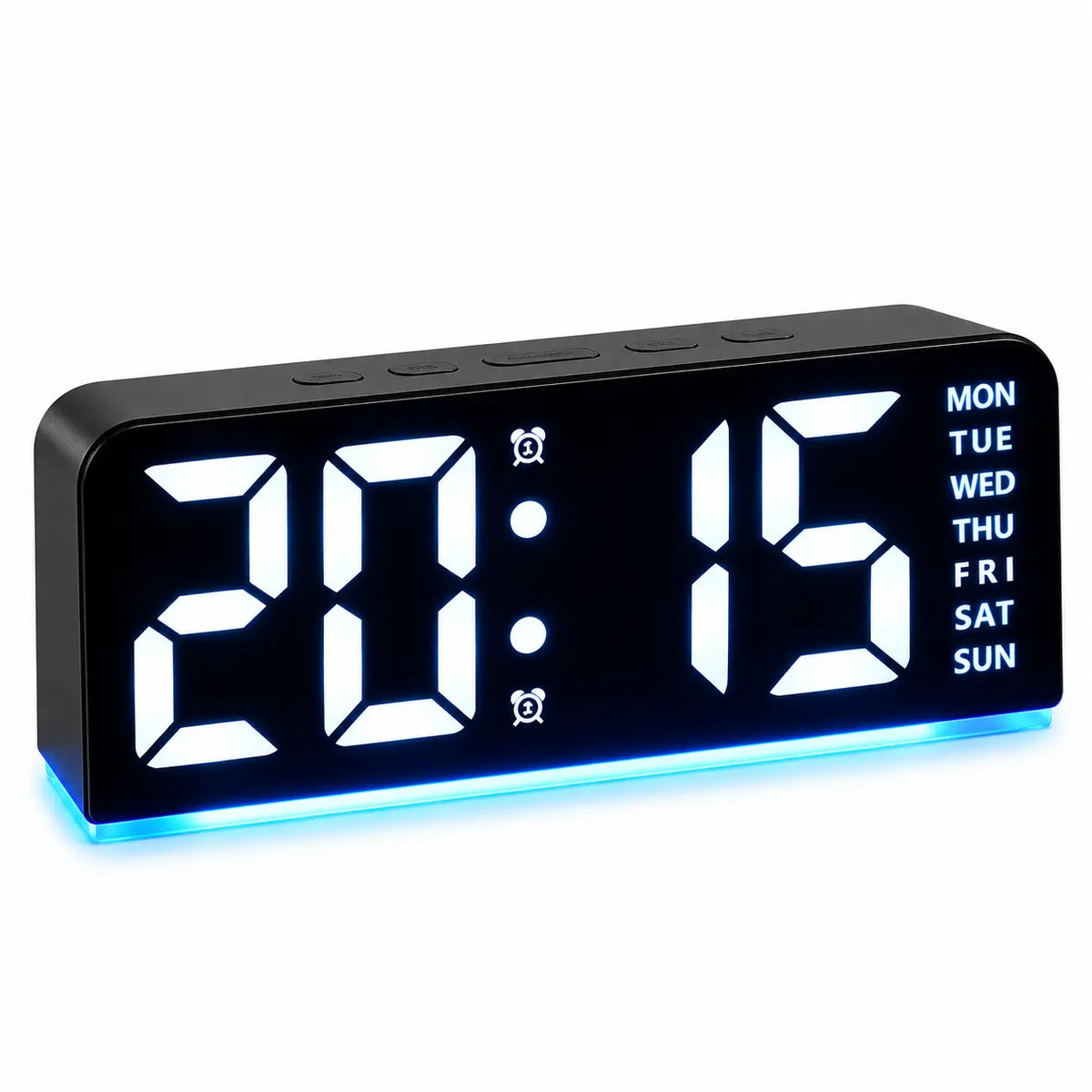 TimeGlow – Reloj Despertador Digital LED