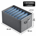 WardrobeFit – Organizador de Ropa con 7 Compartimentos