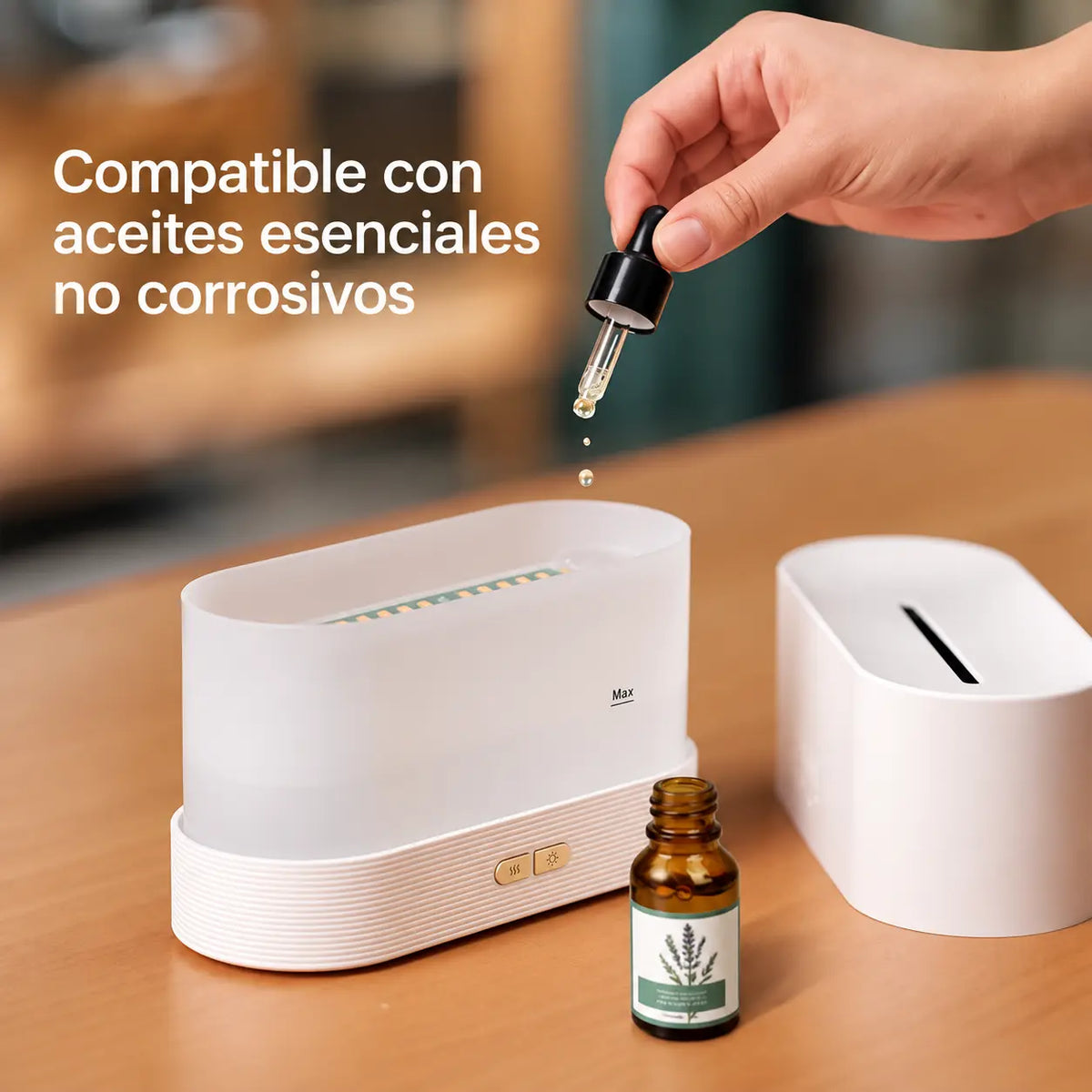 AromaFlame – Difusor de Aromas con Efecto Llama