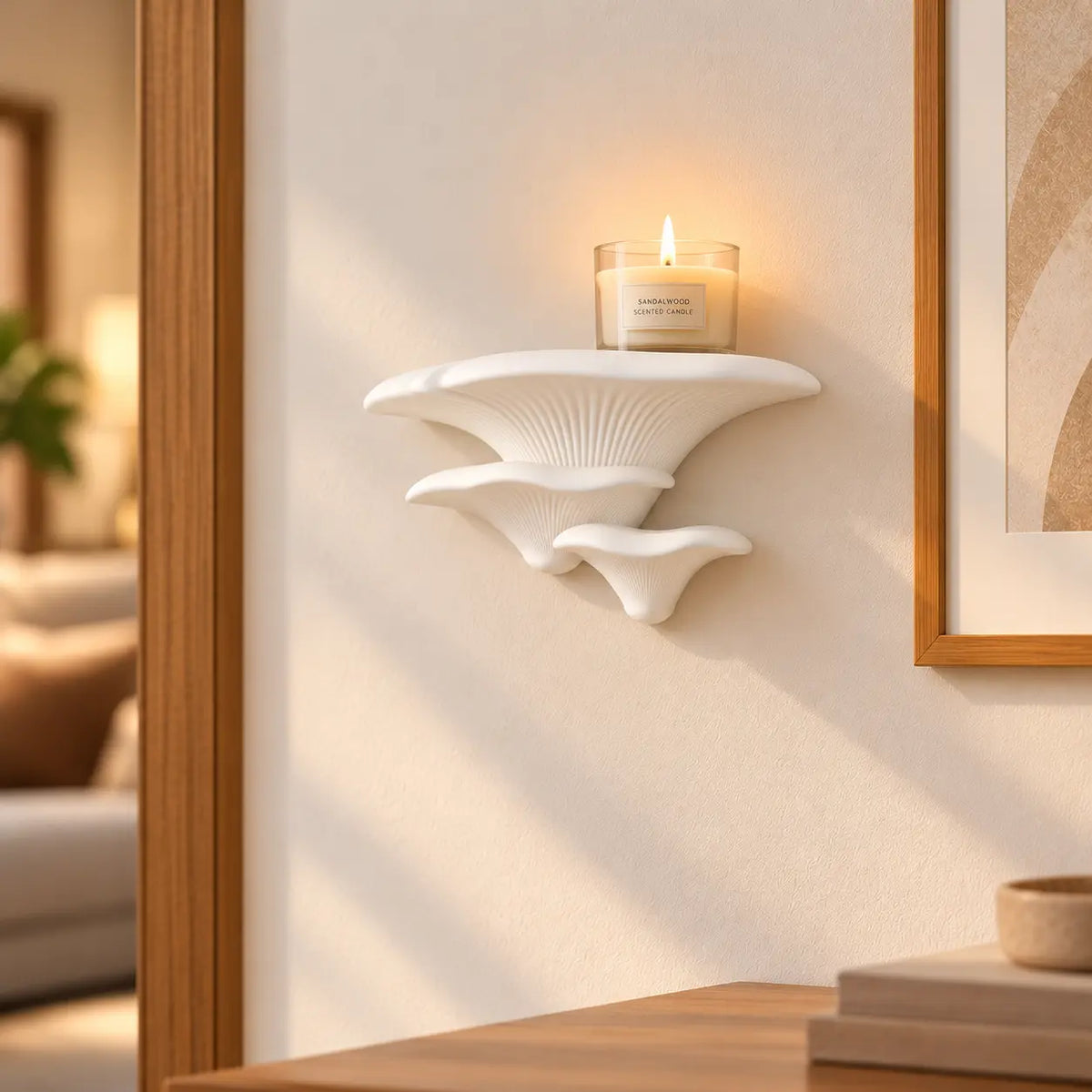 MushRoom – Estante de Pared Decorativa Multifuncional
