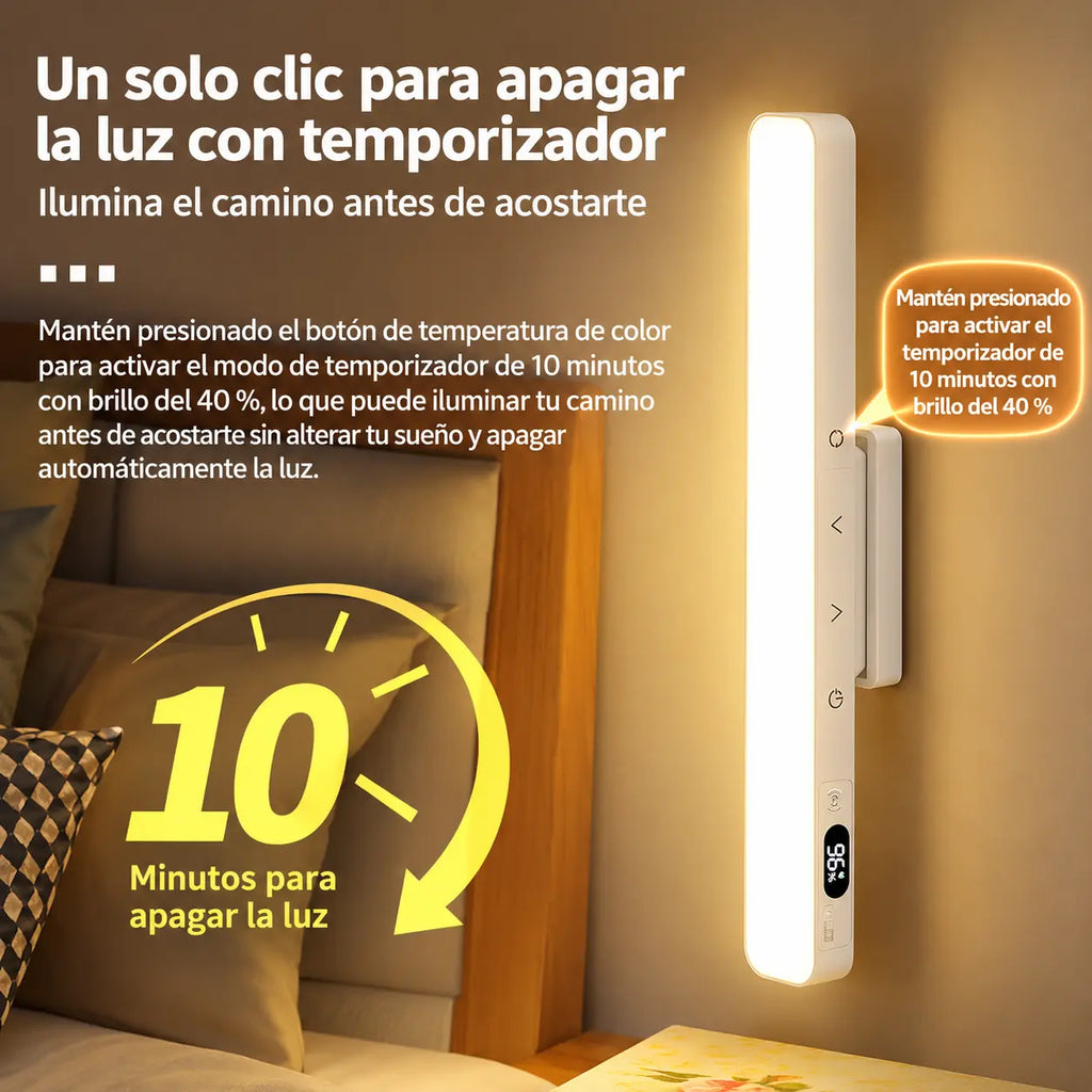 TouchLight – Lámpara LED Recargable con Control Táctil