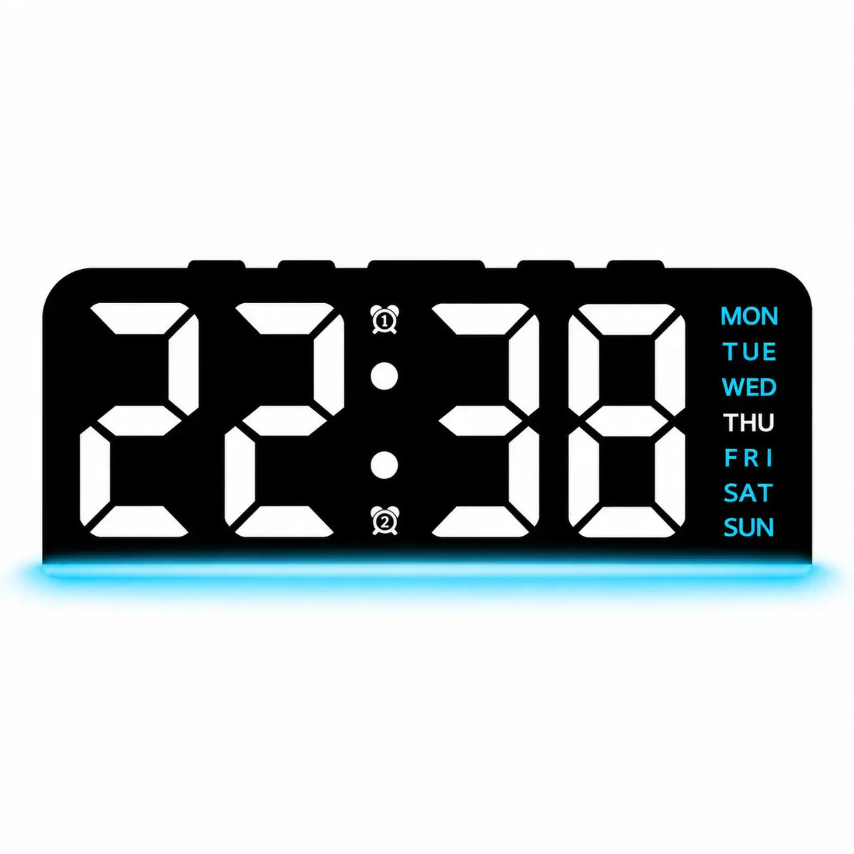 TimeGlow – Reloj Despertador Digital LED