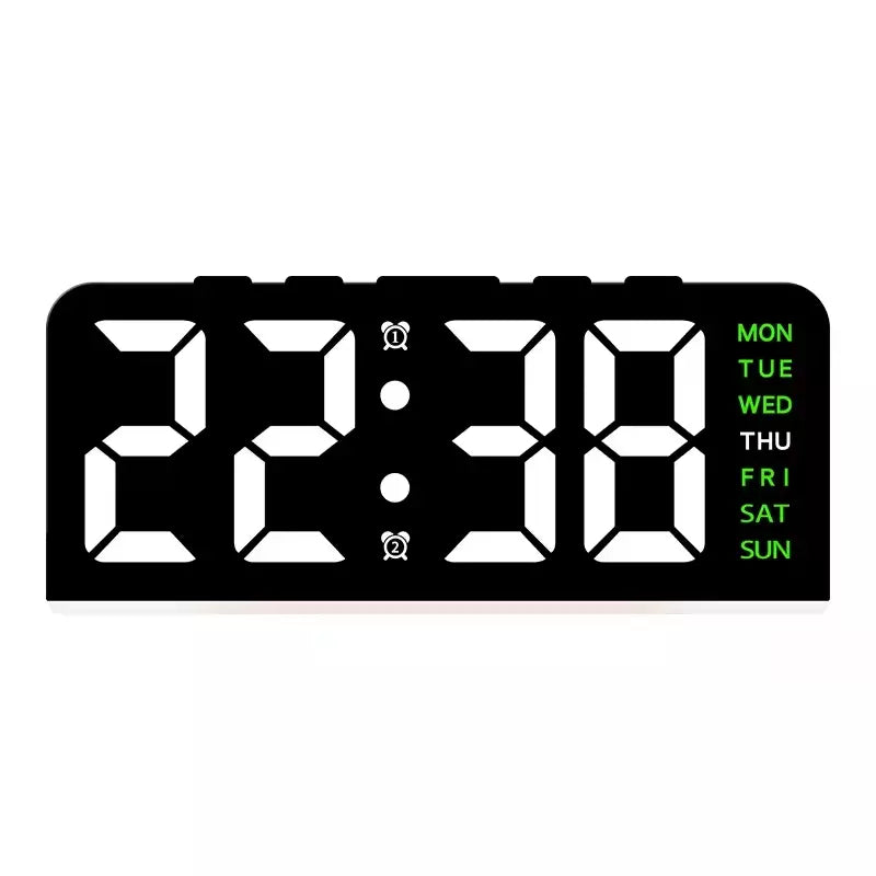 TimeGlow – Reloj Despertador Digital LED