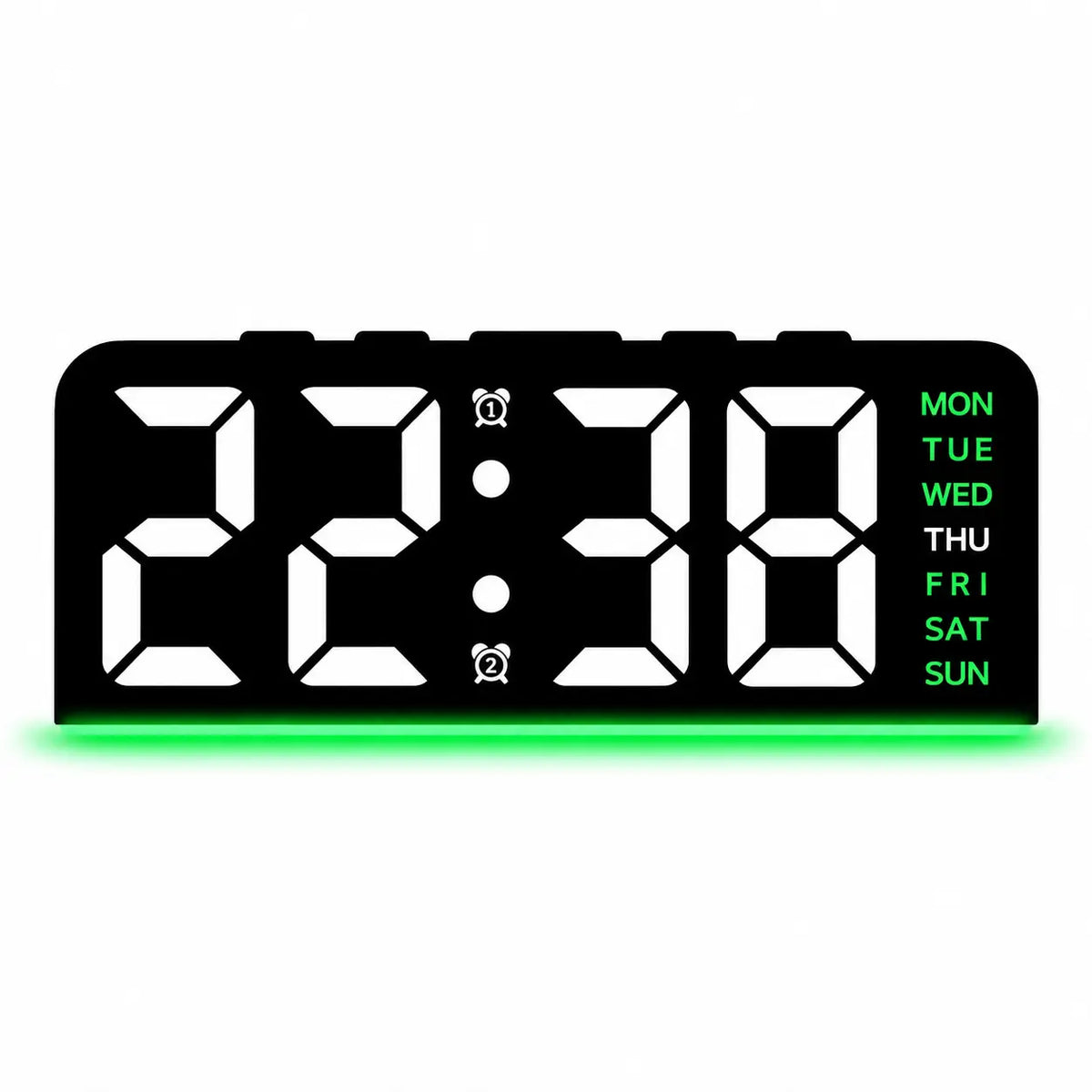 TimeGlow – Reloj Despertador Digital LED