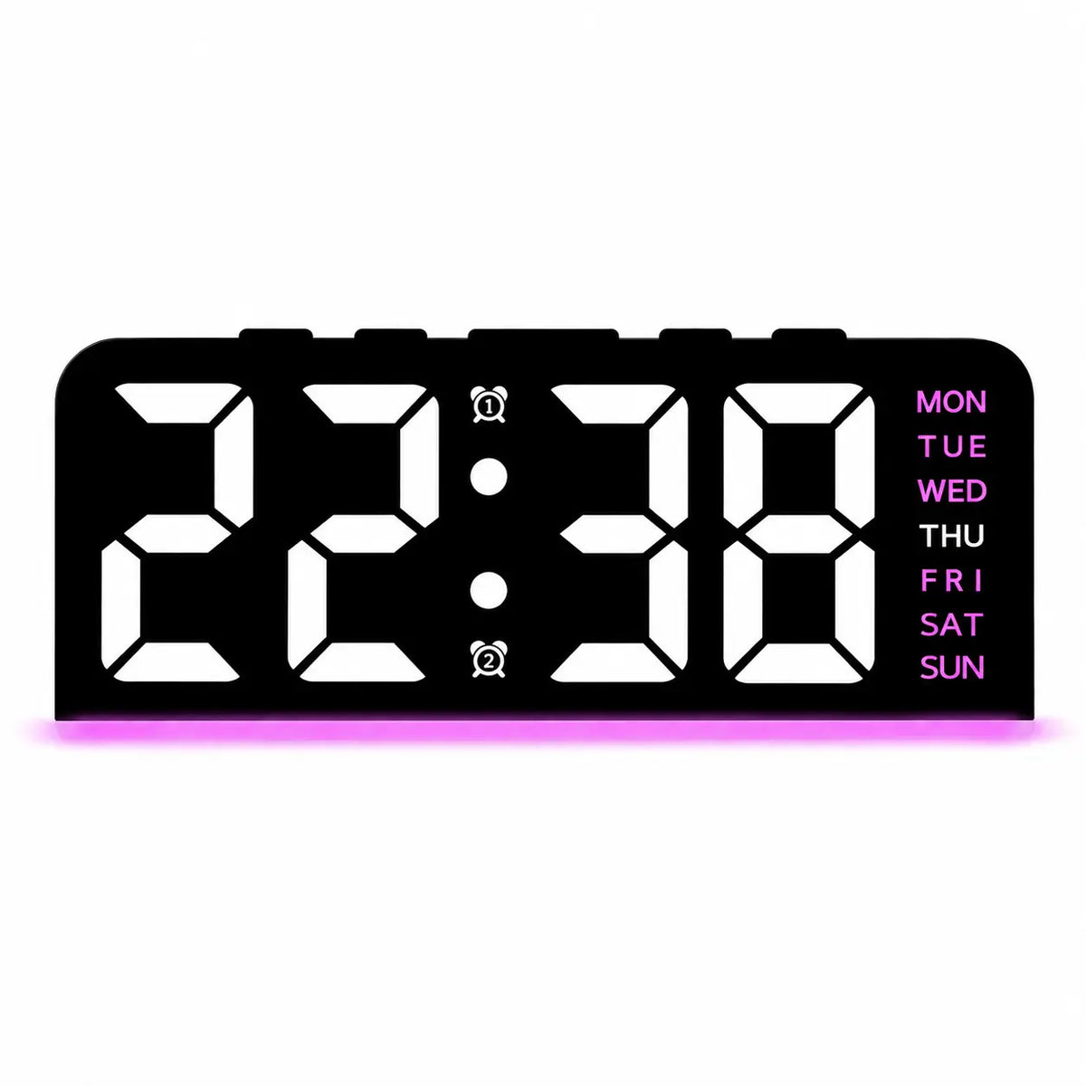 TimeGlow – Reloj Despertador Digital LED