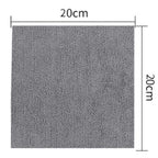 50 Sheets/Roll Microfiber Dishcloth Reusable Double Sided Kitchen Cleaning Cloth for Dishes Utensils Glass Kitchen Accessory