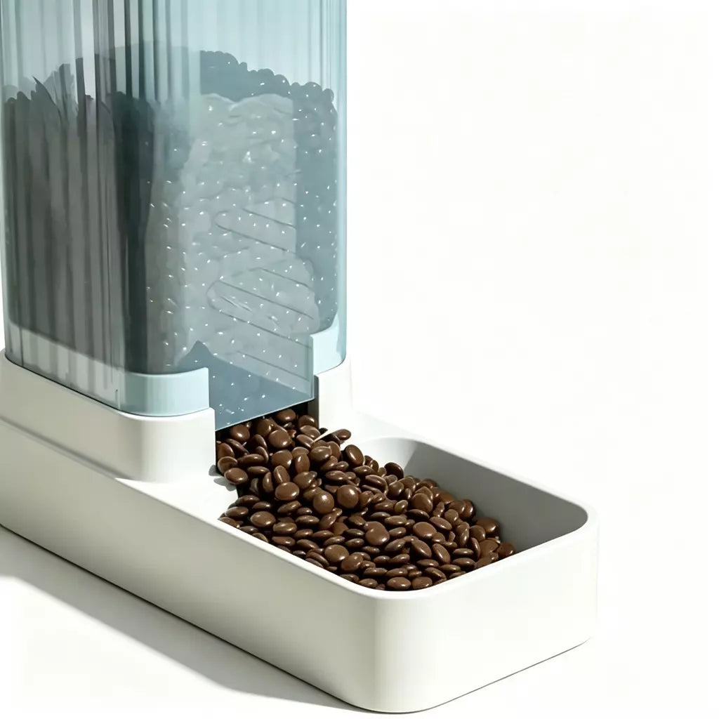 DuoPet– Dispensador de Comida y Agua para Perros