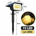 SolarBeam – Foco Solar LED para Exterior