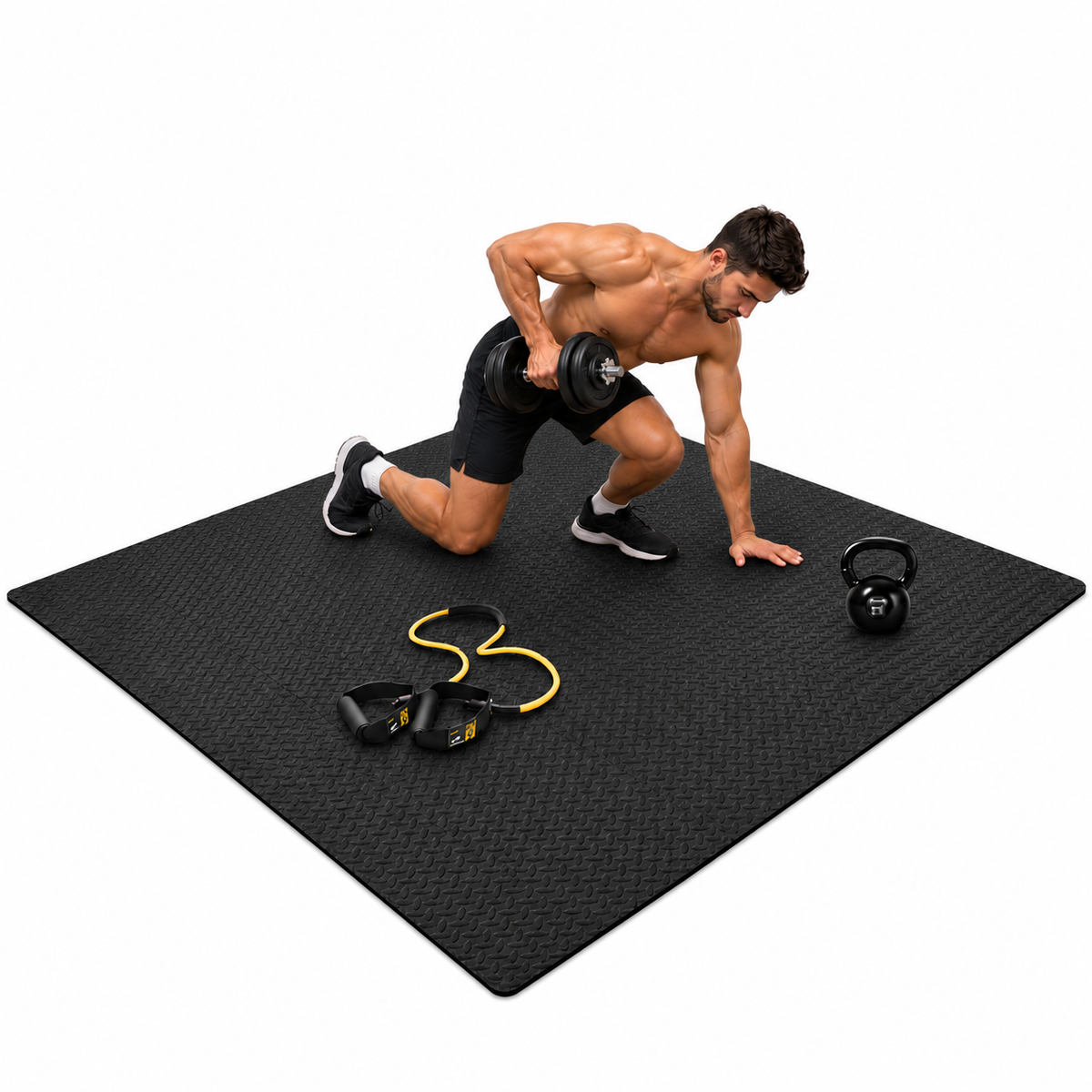 FitPuzzle – Losetas de Suelo EVA Antideslizantes para Fitness