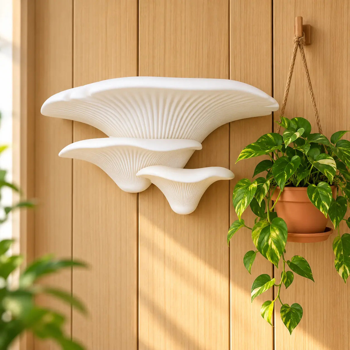 MushRoom – Estante de Pared Decorativa Multifuncional