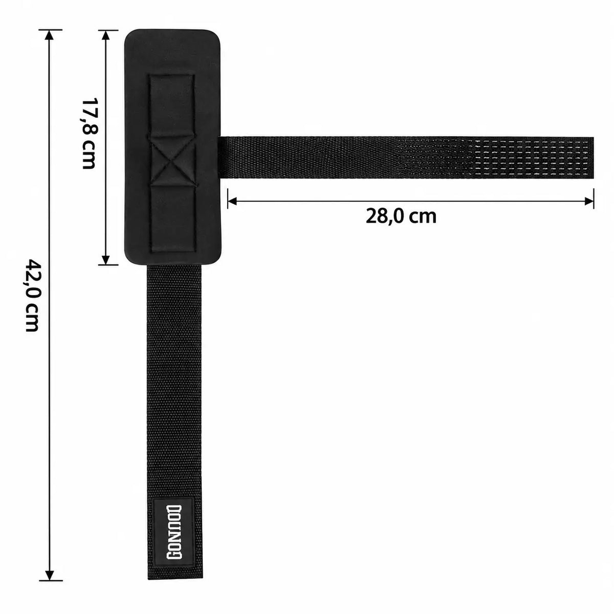 GripFit – Straps de Agarre para Levantamiento de Pesas