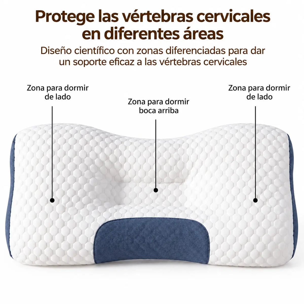 NeckRest – Almohada Cervical Ergonómica para Dormi