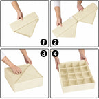 DrawerFit – Kit Organizador de Ropa Interior para Cajones