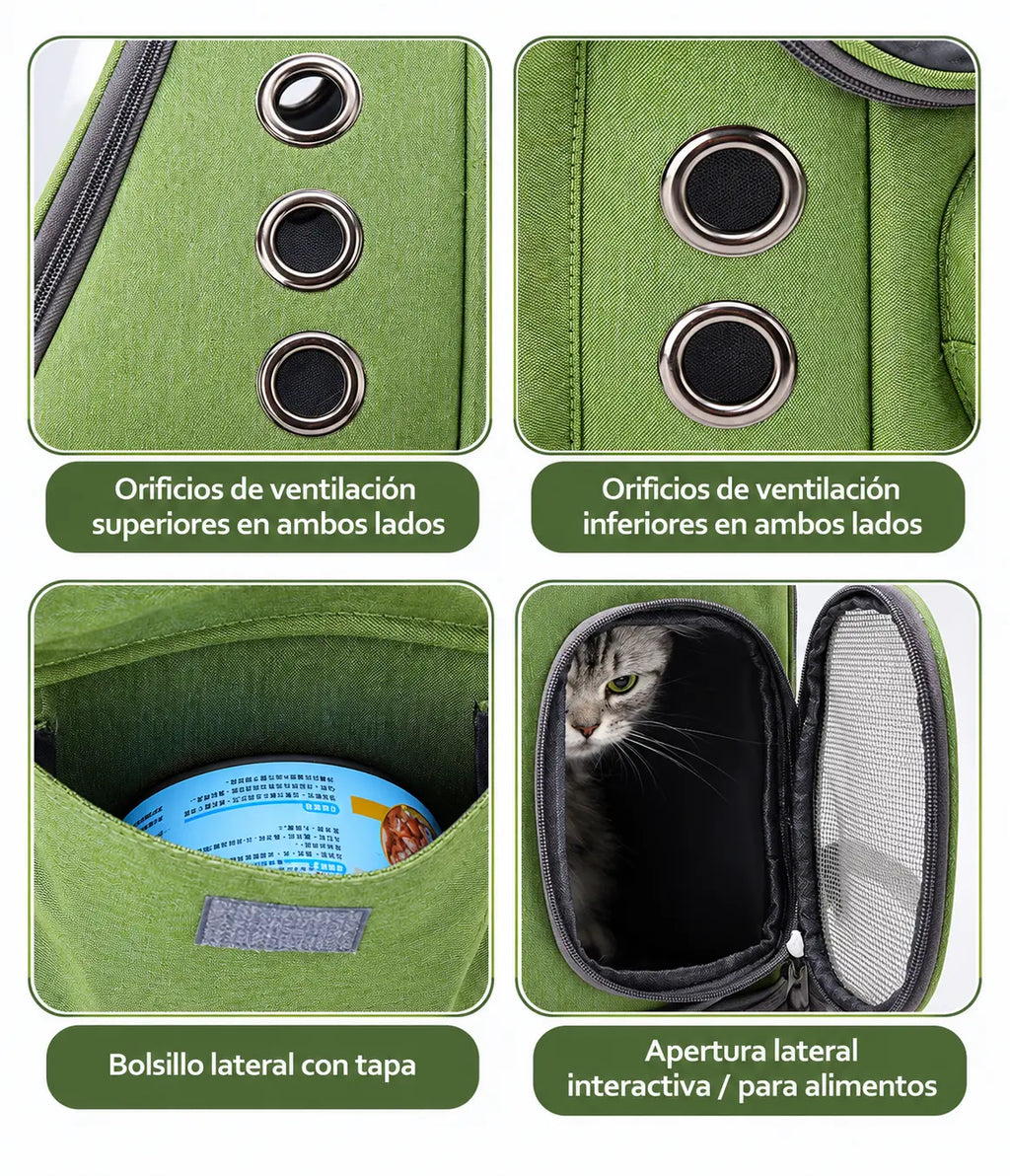 PetCarry – Mochila Transportín para Gatos