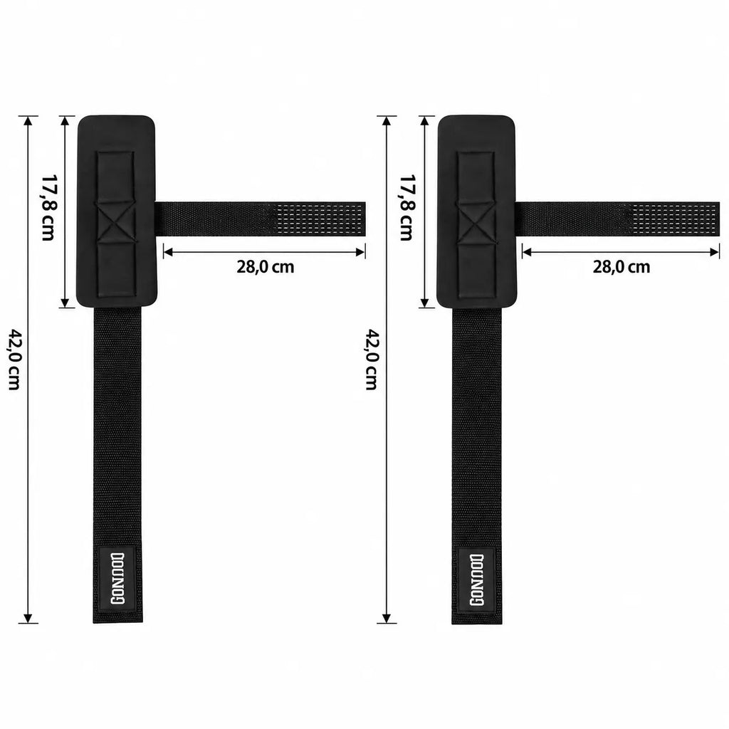 GripFit – Straps de Agarre para Levantamiento de Pesas
