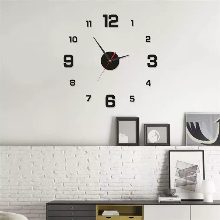 TimeWall – Reloj de Pared 3D Adhesivo