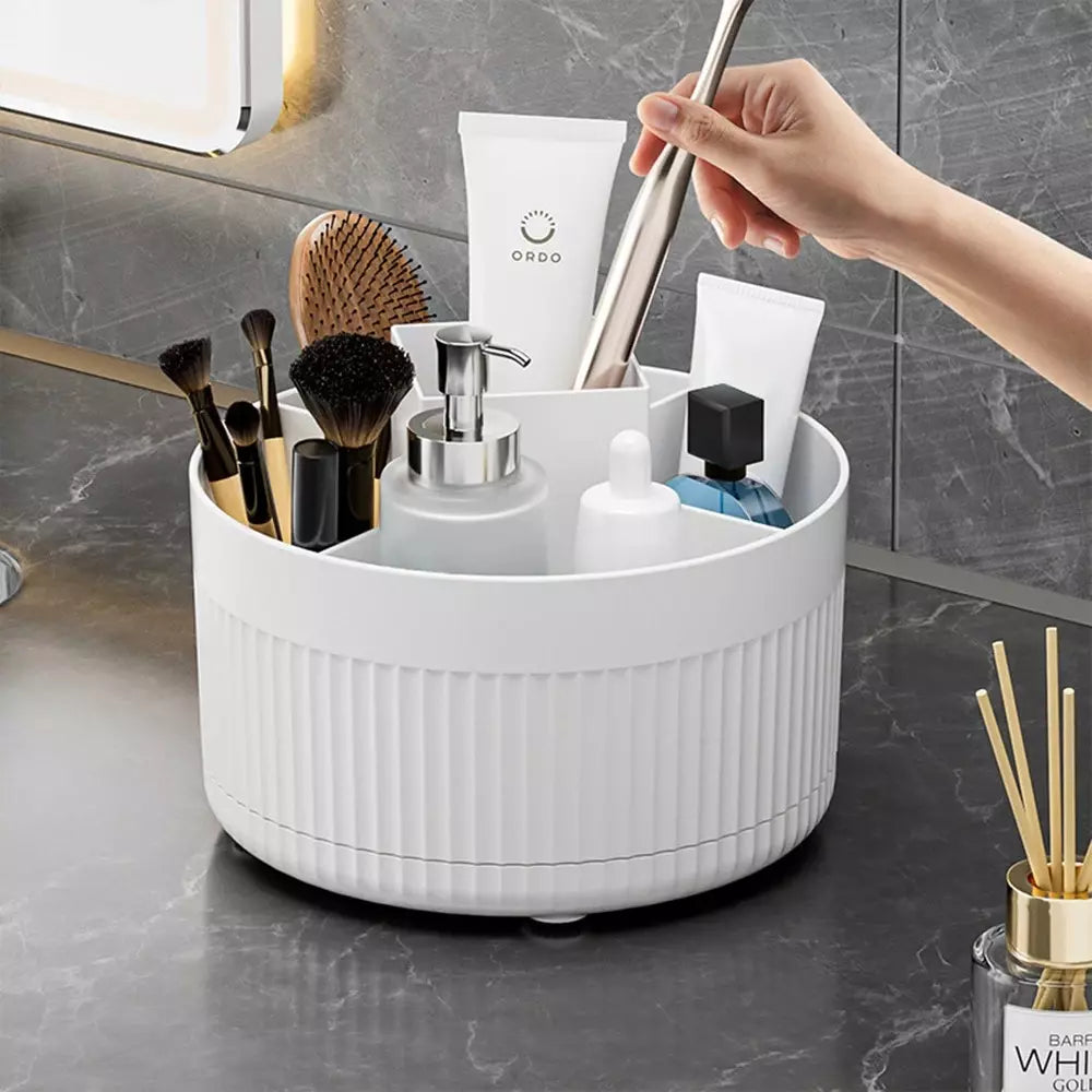GiraBox – Organizador Giratorio de Maquillaje y Cosméticos